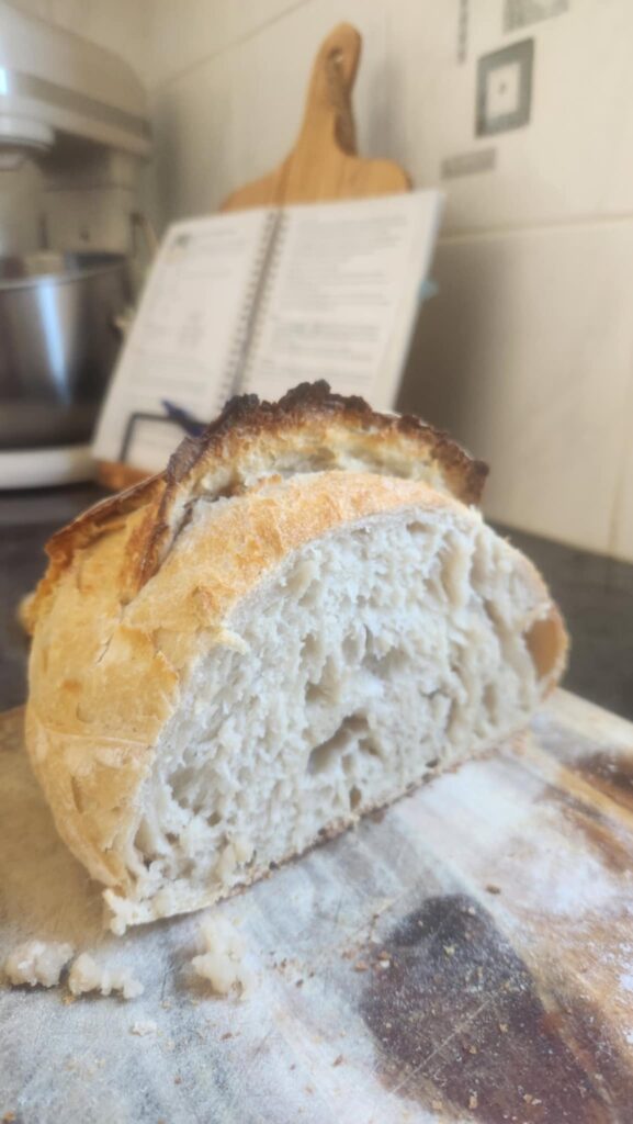 Freshly Baked Loaf of Sourdough